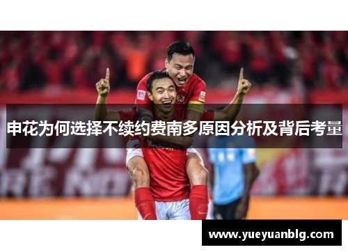申花为何选择不续约费南多原因分析及背后考量